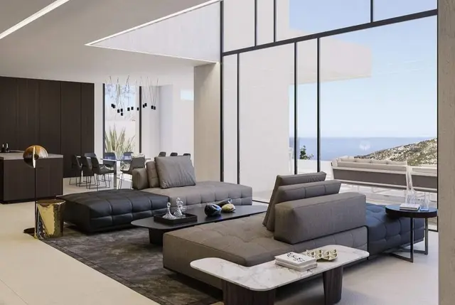 Costa Blanca Jávea’da Panoramik Manzaralı Lüks Villa-12