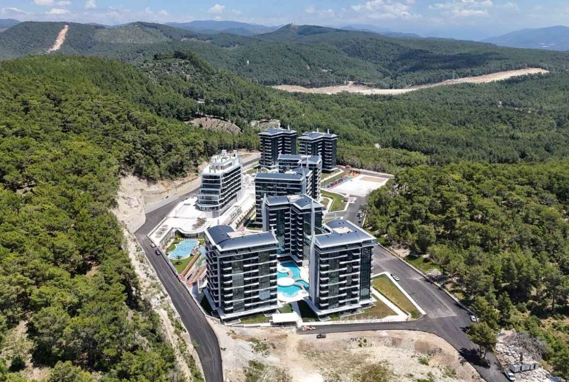 Resortartige Wohnungen in Alanya Avsallar zum Verkauf-1