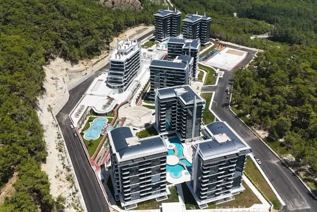 Resortartige Wohnungen in Alanya Avsallar zum Verkauf-3