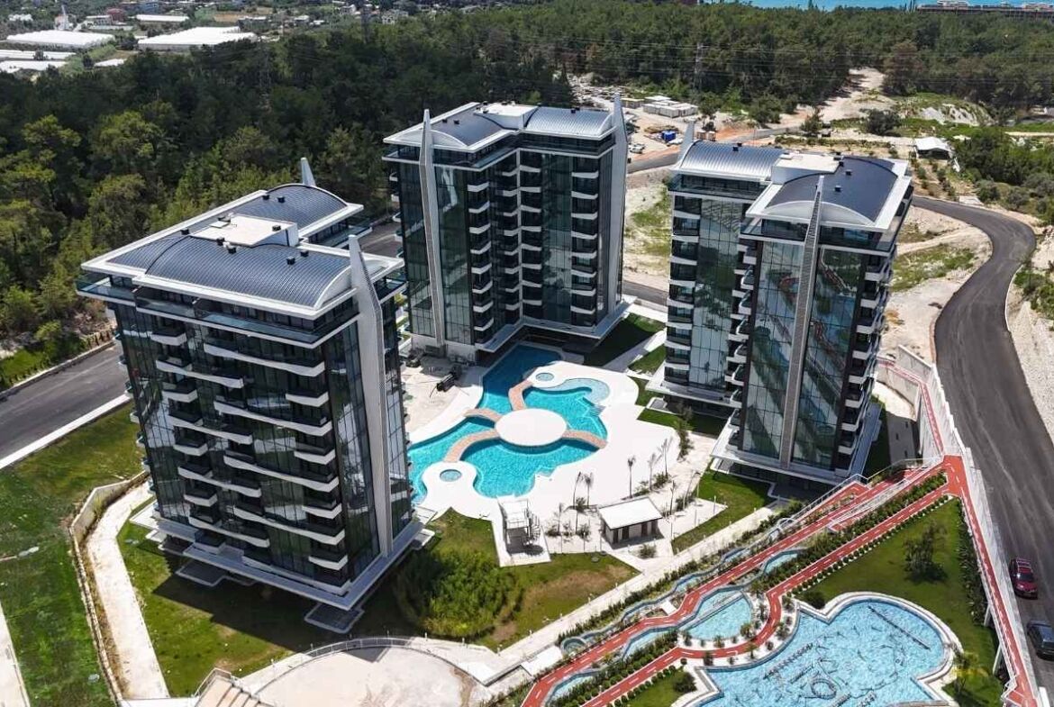 Resortartige Wohnungen in Alanya Avsallar zum Verkauf-2