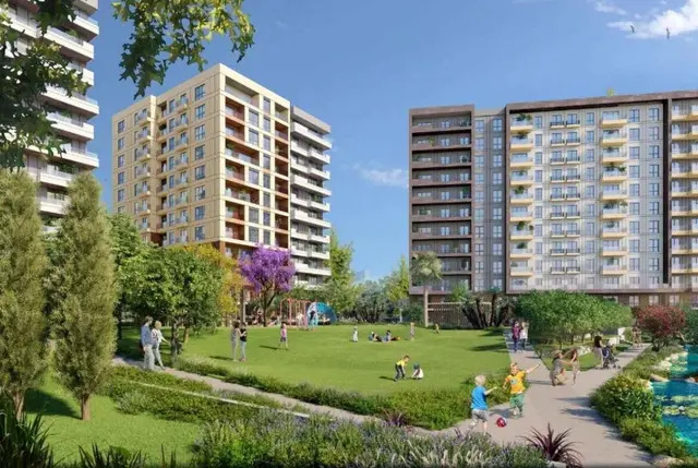 Wohnungen in einem neuen Stadtquartier in Antalya – mit Ratenzahlung-7