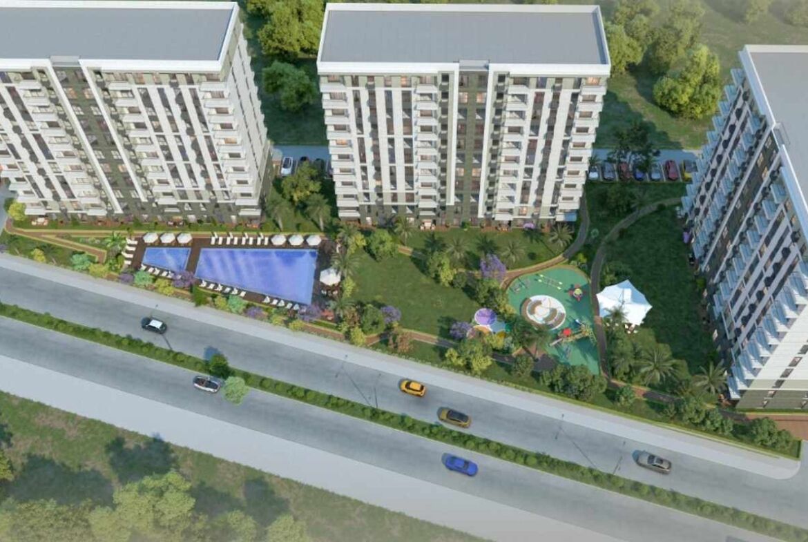 Antalya Kepez’de Havuzlu ve Yeşil Alanlı Sitede Satılık Daireler-2