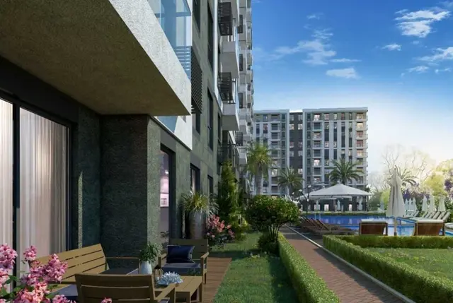 Antalya Kepez’de Havuzlu ve Yeşil Alanlı Sitede Satılık Daireler-7