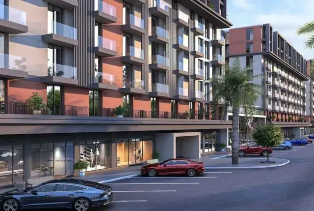 Mağazalar ve Havuzlu Antalya Home Office Daireleri-3