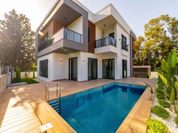 Villa in Döşemealtı Altınkale zum Verkauf mit privatem Pool-1