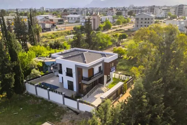 Villa in Döşemealtı Altınkale zum Verkauf mit privatem Pool-2