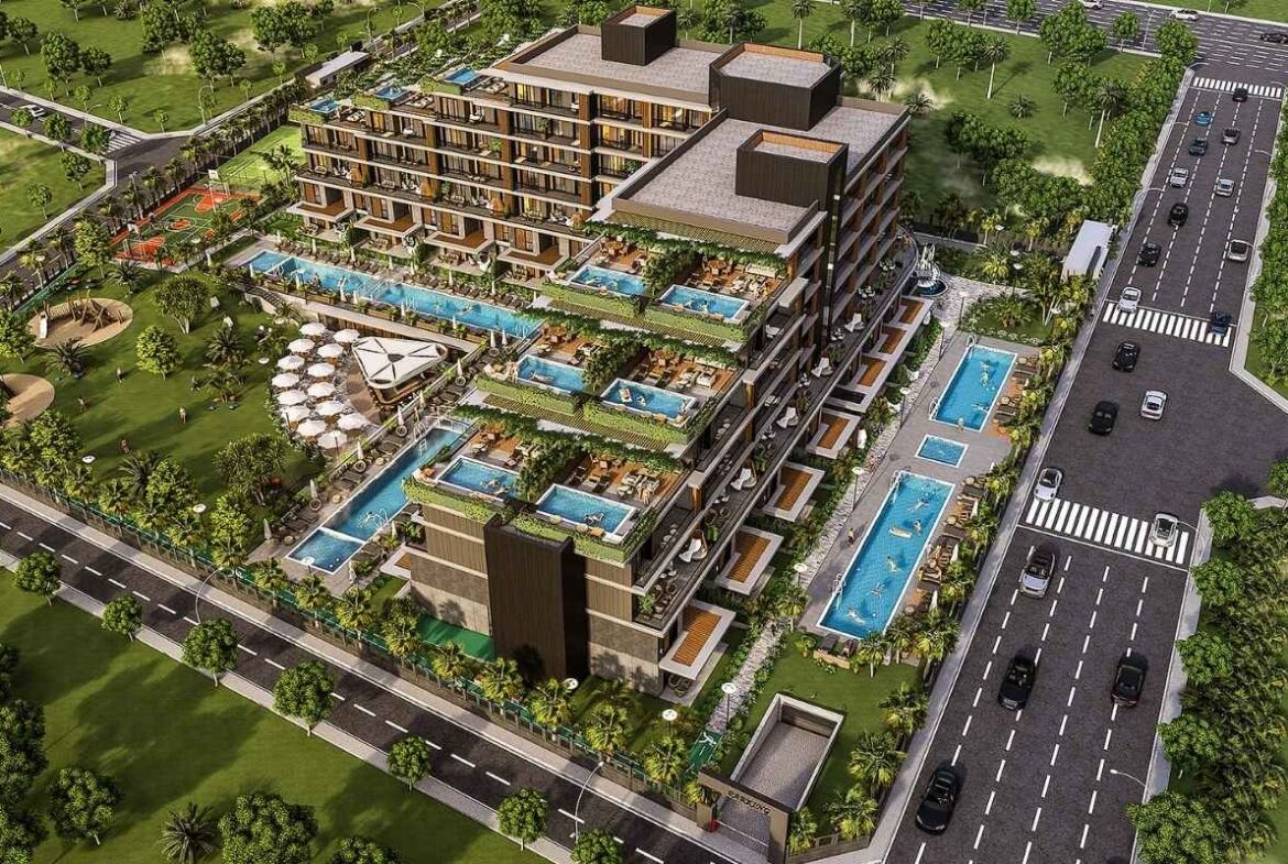 Antalya Altıntaş'ta Havuzlu Satılık Daireler-1