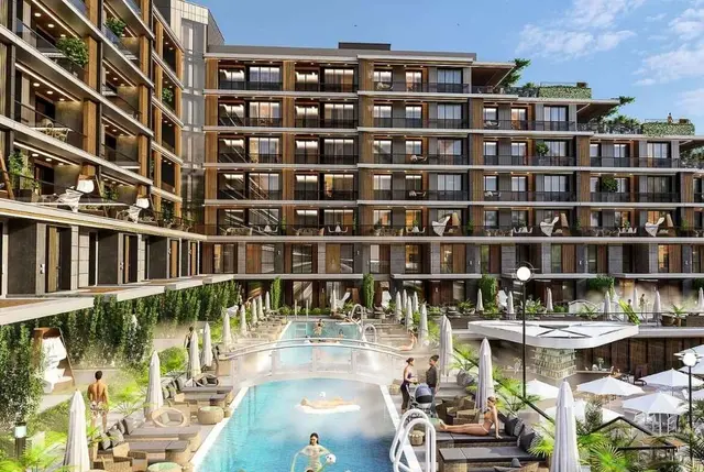Wohnungen in Altıntaş zum Verkauf mit Pool-4