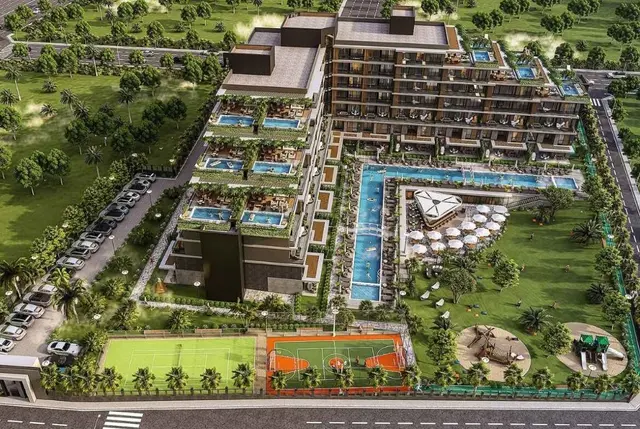 Wohnungen in Altıntaş zum Verkauf mit Pool-5