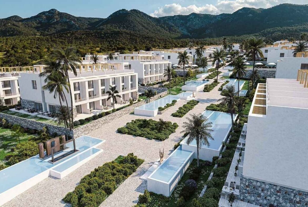 Möblierte Wohnungen mit Hotelservice am Meer in Tatlısu, Nordzypern-2