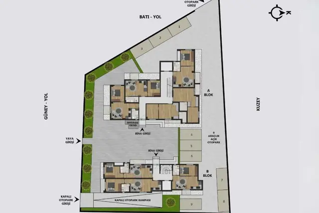 Muratpaşa Yenigün’de Satılık Dubleks Daireler-5