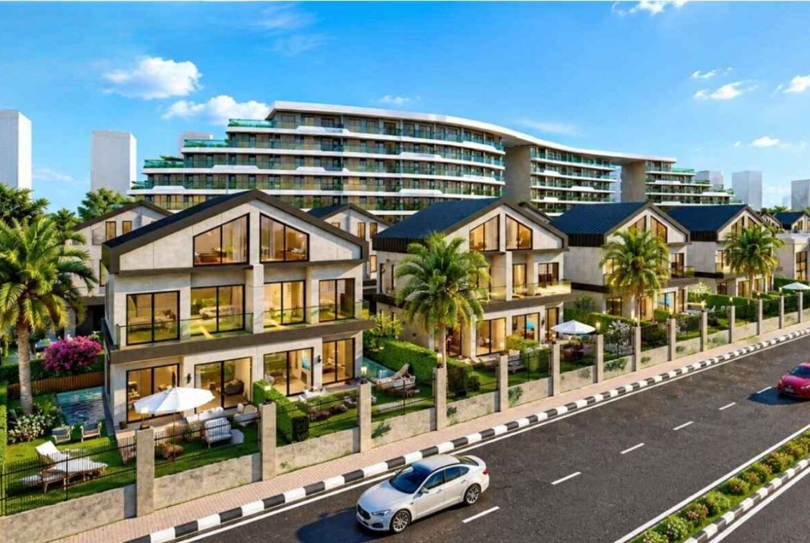 4+1 Villen mit Privatpool in Antalya Altıntaş-2