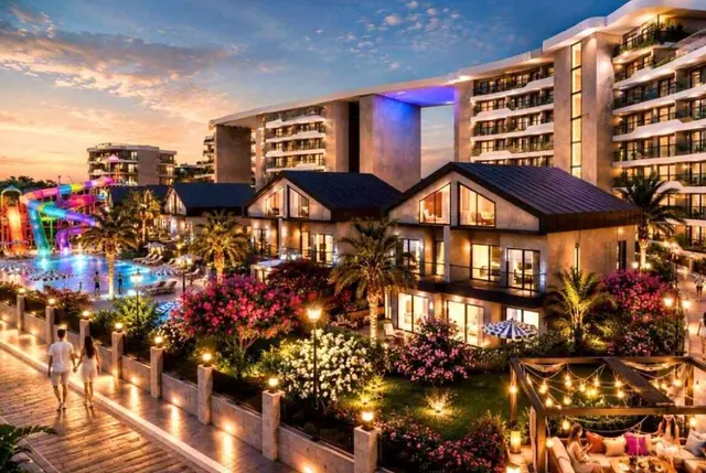 4+1 Villen mit Privatpool in Antalya Altıntaş-5