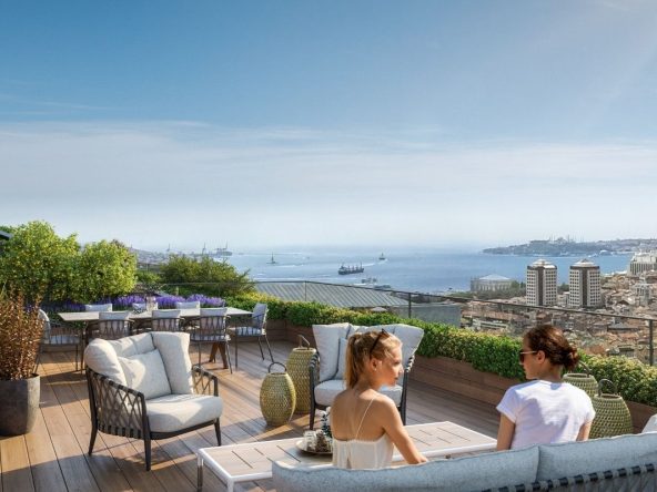 Luxury Living with Bosphorus Views in Besiktas, Istanbul - Referans Beşiktaş