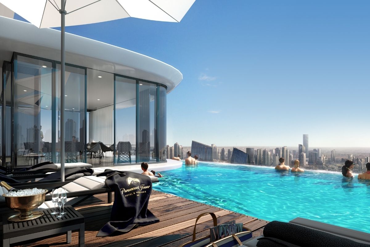 Hotel-Concept Residences in Business Bay, Dubai - Damac Hils Paramount