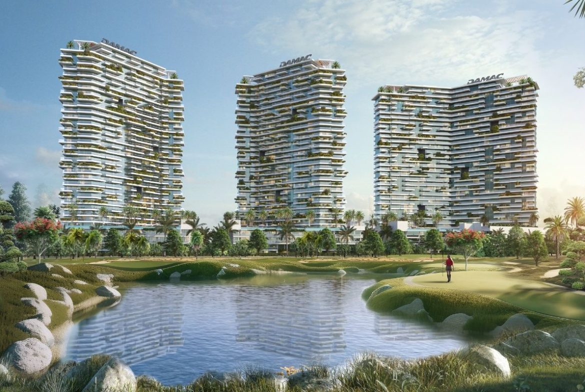 Damac Hills Golf Green 1 - Luxury Twin Towers: Sophisticated Property in Dubai