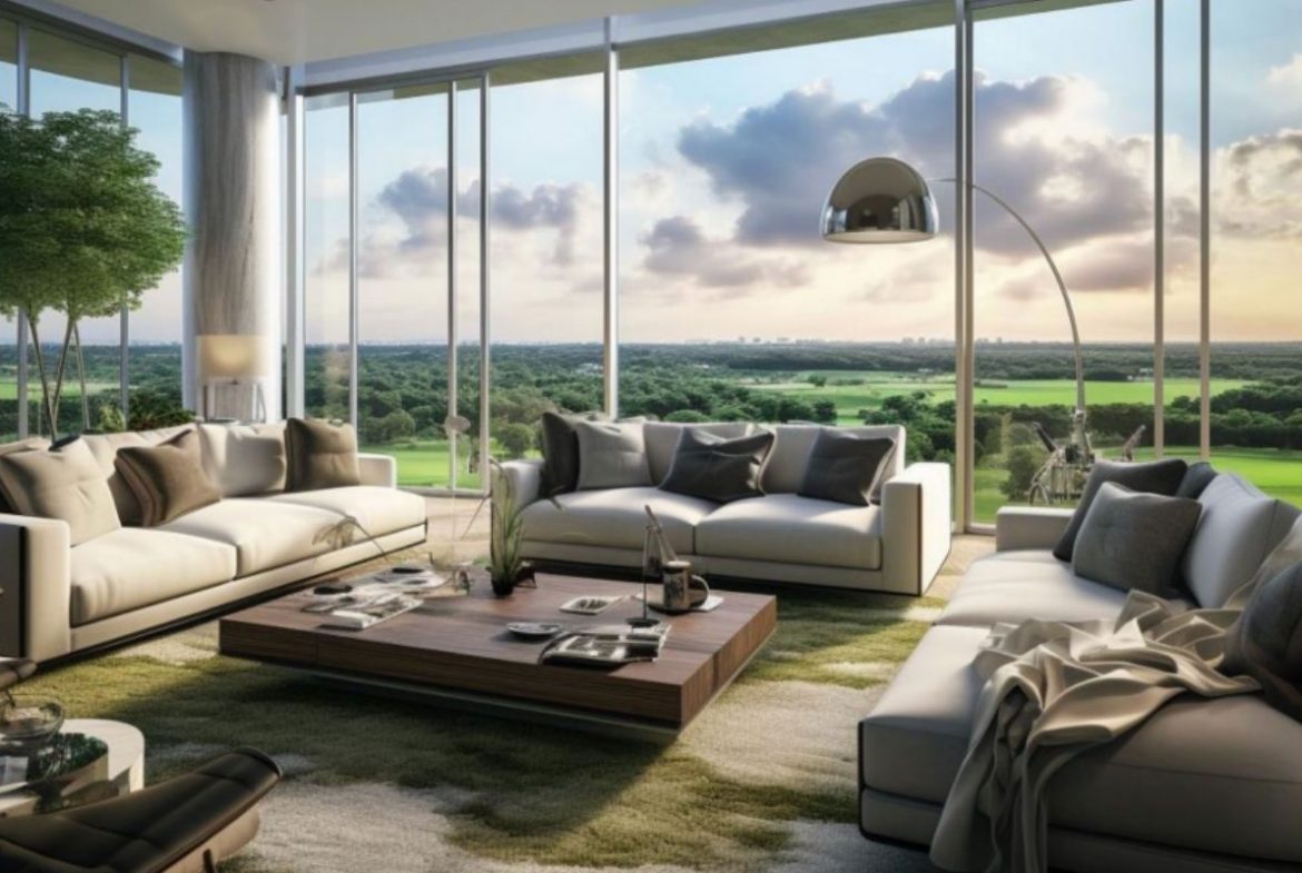 Damac Hills Golf Green 1 - Luxury Twin Towers: Sophisticated Property in Dubai