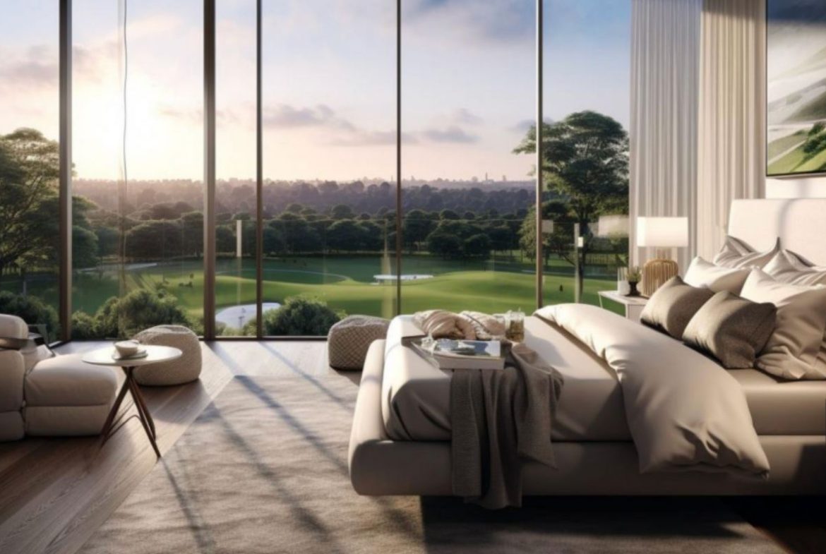 Damac Hills Golf Green 1 - Luxury Twin Towers: Sophisticated Property in Dubai