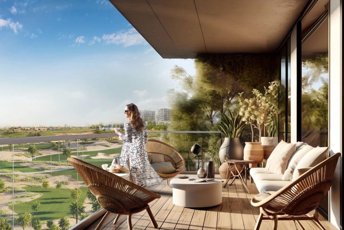 Damac Hills Golf Green 1 - Luxury Twin Towers: Sophisticated Property in Dubai