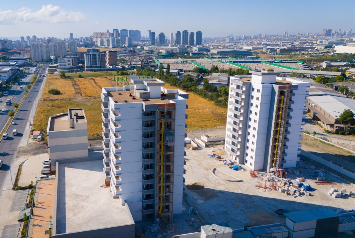 Banu Evleri Bahçekent, Ready to move in apartments for sale in Istanbul