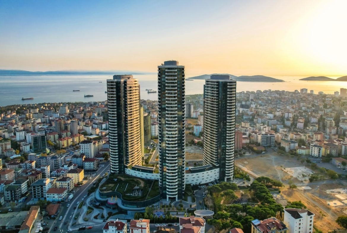 Manzara Adalar, Kartal Istanbul - Modern Apartments in Istanbul with Stunning Island Views