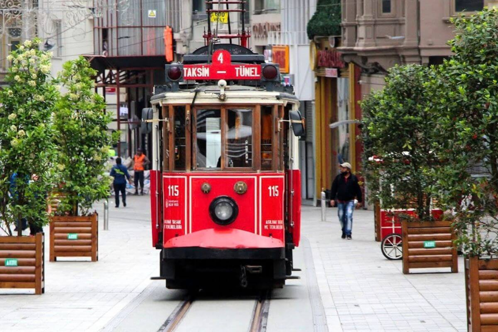 The Beyoğlu Tramway is a key element of Istanbul’s mega infrastructure projects, enhancing urban connectivity and boosting real estate prices.