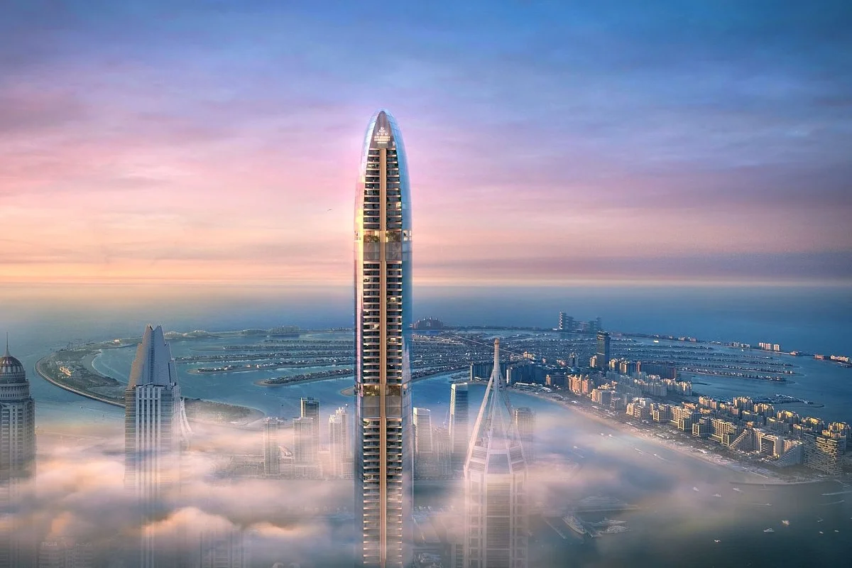 dudu6-e1760621281893 Exterior view of Six Senses Residence Dubai Marina highlighting its waterfront luxury architecture