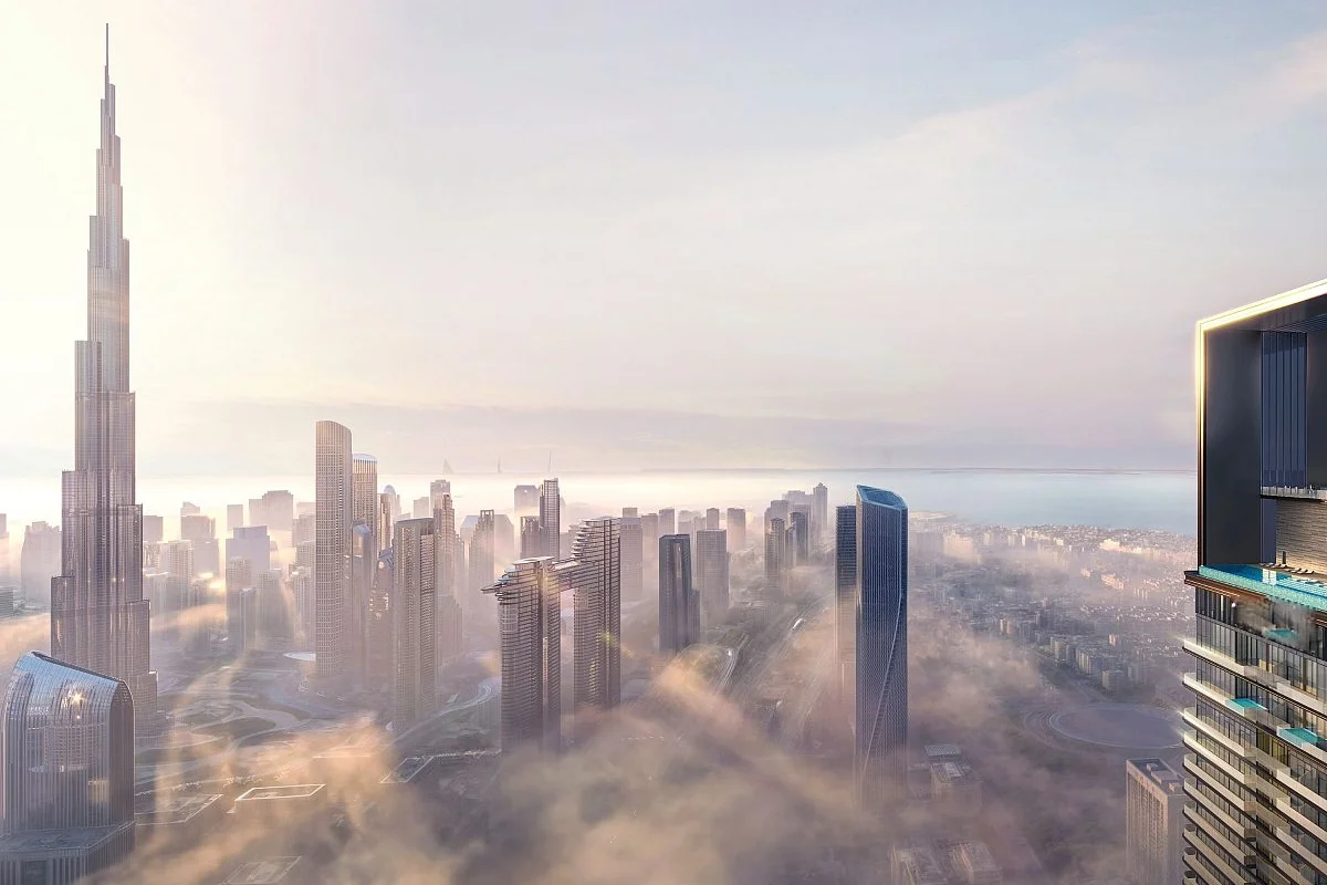 trade3-e1760968617110 Exterior view of Trump Hotel Residence Al Satwa Dubai showcasing modern and prestigious architecture