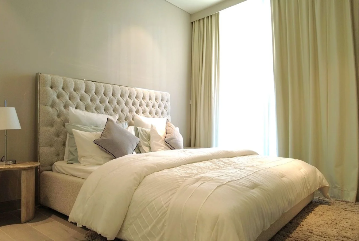 Interior living space at Condor Marina Star Residence Dubai Marina featuring bright layouts and modern finishes