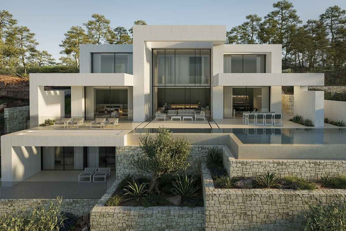 luxury villa for sale in Javea Alicante with panoramic views private pool and Mediterranean lifestyle