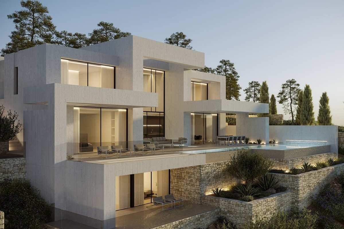 luxury villa for sale in Javea Alicante with panoramic views private pool and Mediterranean lifestyle