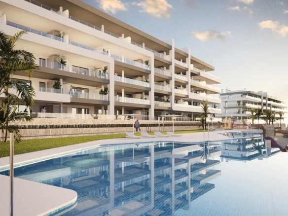 Apartments for sale in mutxamel alicante near bonalba golf with communal pool and open views