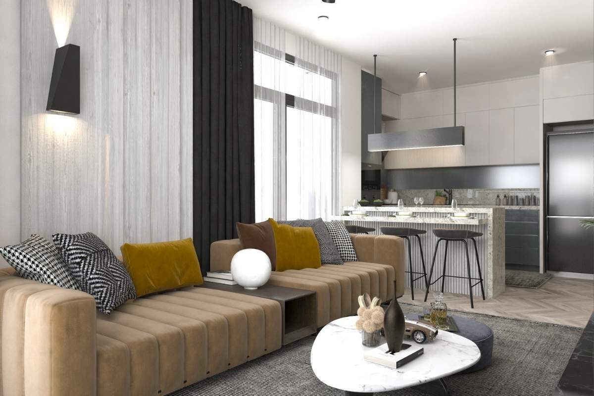 ICX-003-investment-apartments-mersin-erdemli-08 modern apartment interior in Mersin Erdemli with open plan kitchen and bright living area