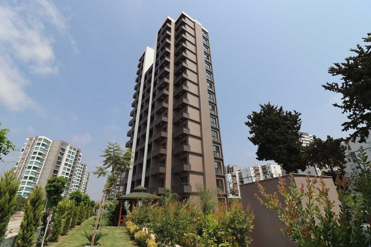 sea view apartments for sale in Mersin Mezitli near the beach with communal pool and ready to move