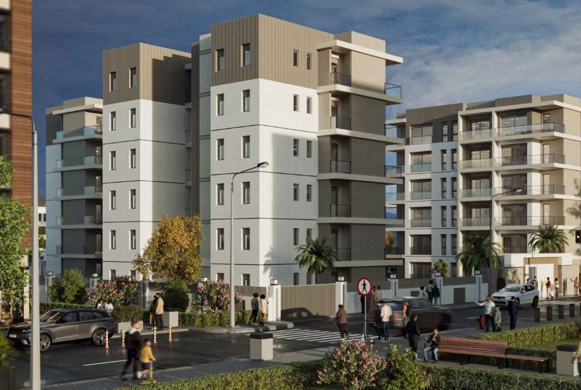 hotel concept apartments for sale in Antalya Altıntaş with swimming pool reception fitness sauna and investment potential