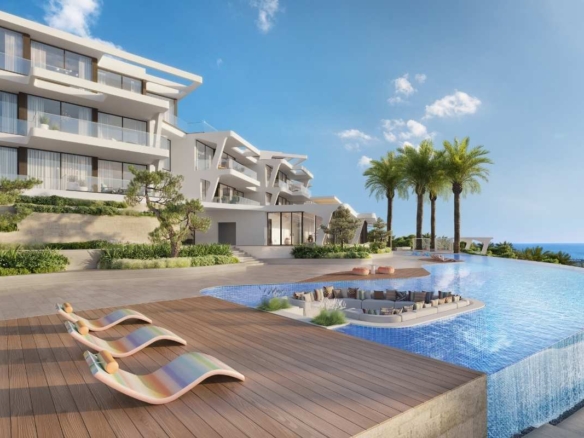 Cortesin luxury apartments with missoni interiors expansive terraces infinity pool and panoramic mediterranean sea and golf views