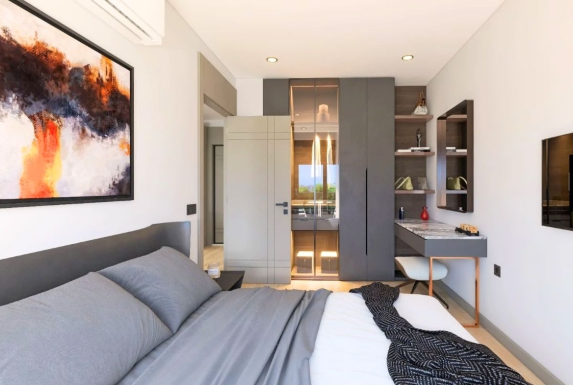 Antalya Kepez’de yüzme havuzu, aquapark, loft konutlar, balkonlar ve peyzajlı sosyal alanlar sunan satılık daireler